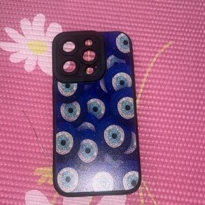 Blue Evil Eye Phone Case